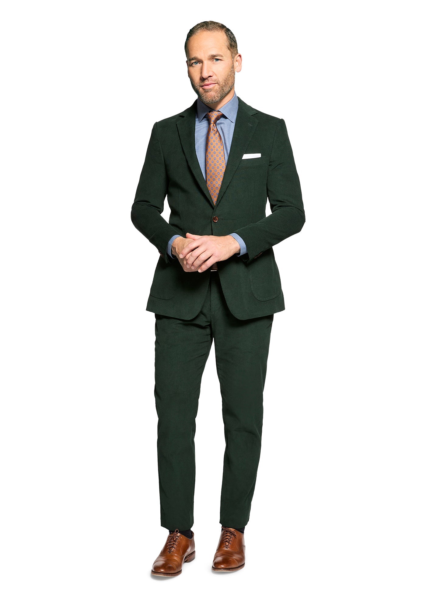 Green Corduroy Blazer 2