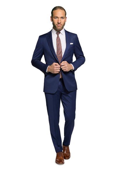 Navy Stretch Suit 1