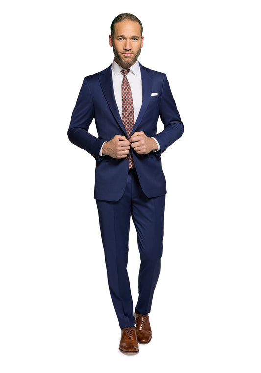 Navy Stretch Suit 1