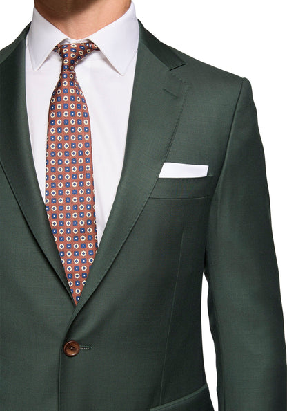 Solid Forest Green Suit 5