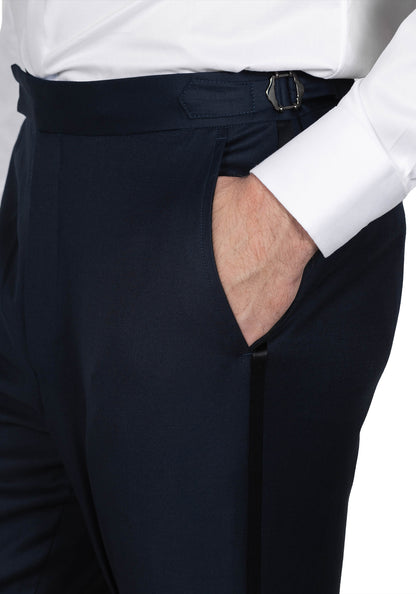 Solid Midnight Navy Tuxedo