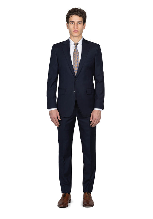 Dark Navy Twill Suit 1