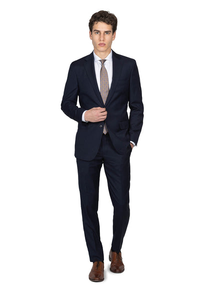 Dark Navy Twill Suit 2