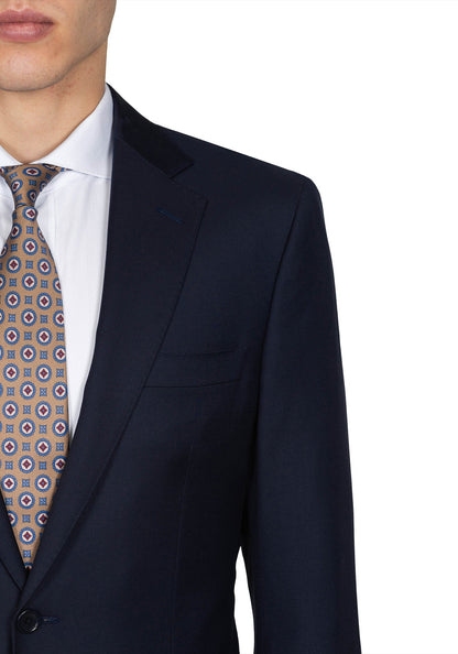 Dark Navy Twill Suit 4