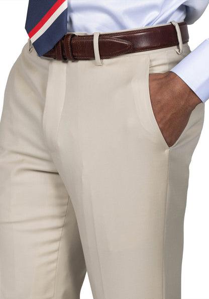 Beige Twill Suit 7