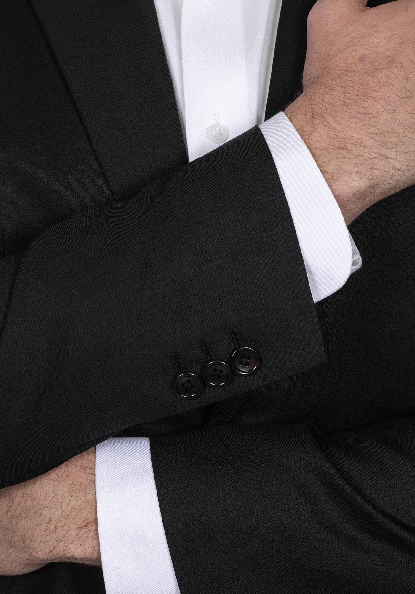 Solid Black Suit 5