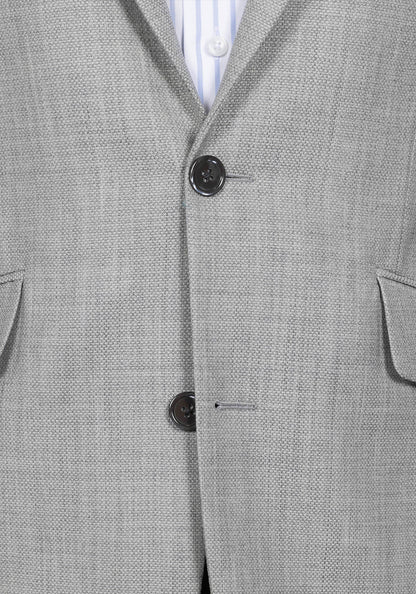 Light Grey Hopsack Suit 4