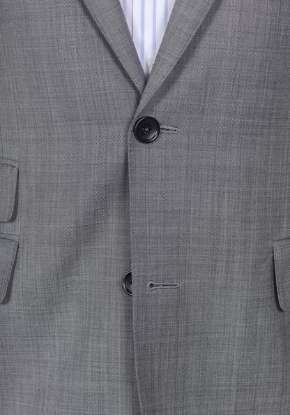 Solid Light Grey Suit 6