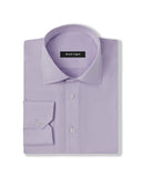 Easy-Care Lavender Fine Twill Dress Shirt 1