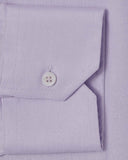 Easy-Care Lavender Fine Twill Dress Shirt 3