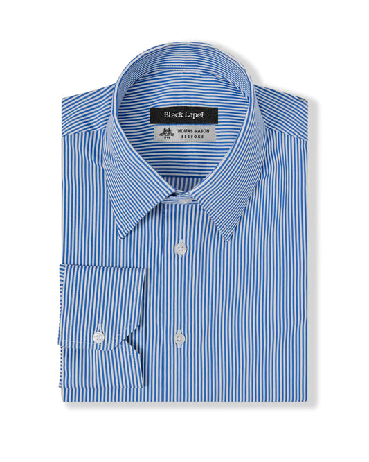 Stretch Bar Stripe Dress Shirt 1