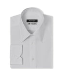 Stretch White Poplin Dress Shirt 1