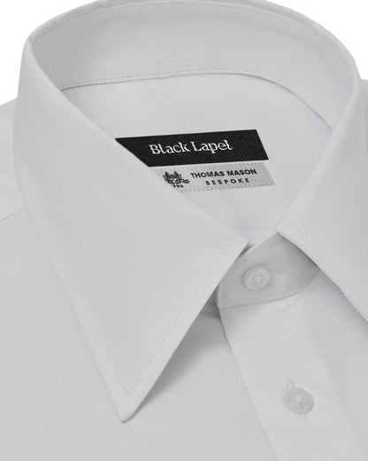 Stretch White Poplin Dress Shirt 2