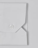 Stretch White Poplin Dress Shirt 3