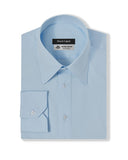 Stretch Light Blue Poplin Dress Shirt 1