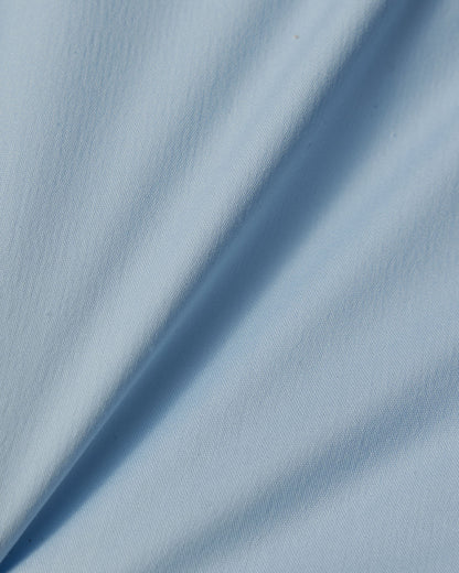 Stretch Light Blue Poplin Dress Shirt 4