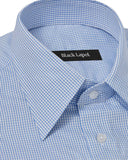 Easy-Care Blue Graph Check Dress Shirt 2