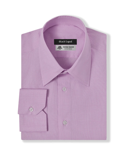 Pink Prince of Wales Dress Shirt 1
