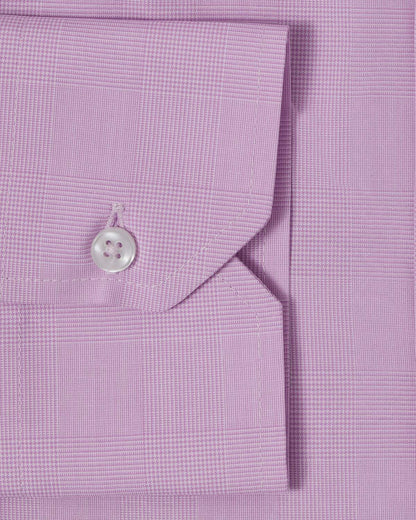 Pink Prince of Wales Dress Shirt 3