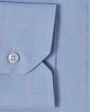 Pink Glen Plaid Dress Shirt 3