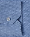 Ultra Comfort Blue Dress Shirt 3