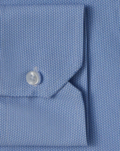 Ultra Comfort Blue Dress Shirt 3