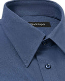 Ultra Comfort Navy Twill Dress Shirt 2