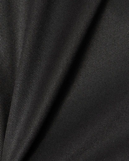 Easy-Care Black Fine Twill Dress Shirt 4