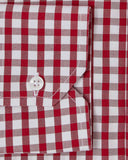 Red Gingham Dress Shirt 3