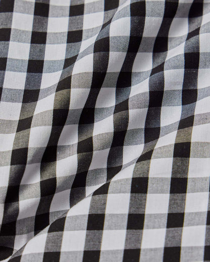 Black Gingham Dress Shirt 4