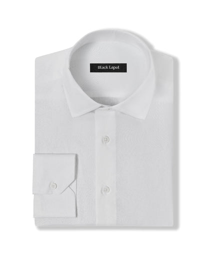 Natural Stretch White Dress Shirt 1
