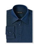 Navy Denim Shirt 1