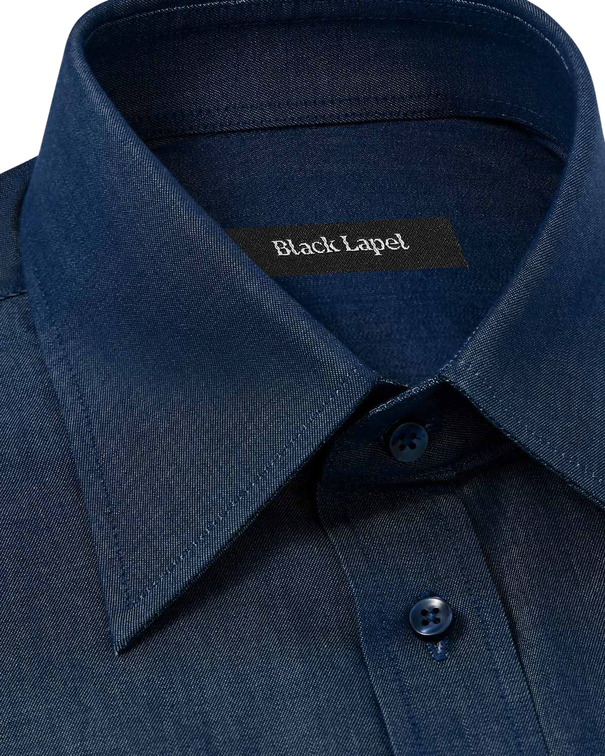 Navy Denim Shirt 2