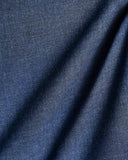 Dark Blue Melange Polin Dress Shirt 4