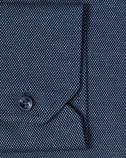 Blue Check Performance Pique Knit Shirt 3