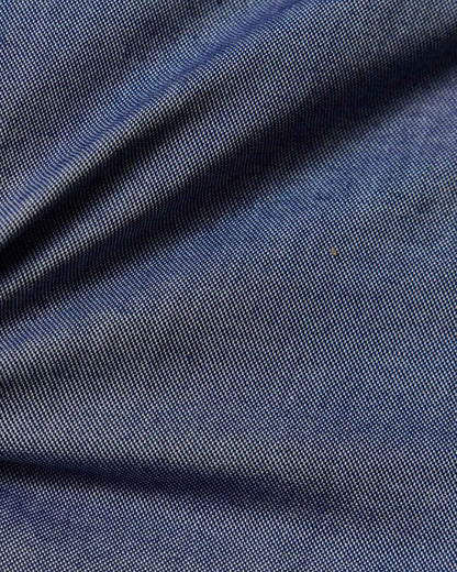 Indigo Blue Casual Pinpoint Dress Shirt 4
