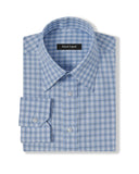 Blue Multi-Check Dress Shirt 1