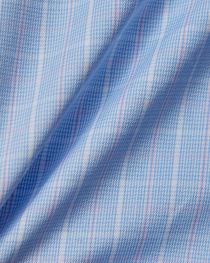 Portuguese Blue and Pink Check Dress Shirt 4