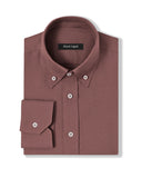 Pink Brushed Oxford Dress Shirt 1