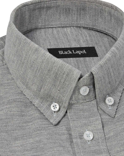 Grey Japanese Corduroy Casual Shirt 2