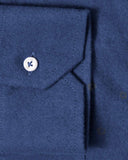 Dusk Blue Chamois Flannel Casual Shirt 3