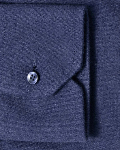 Navy Chamois Flannel Casual Shirt 3