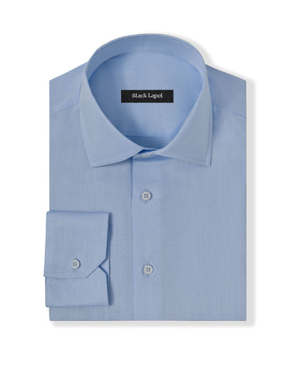 Natural Stretch Light Blue Dress Shirt 1