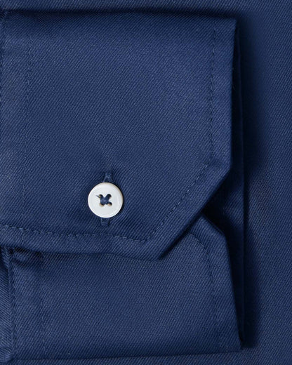 Easy-Care Navy Twill Dress Shirt 3