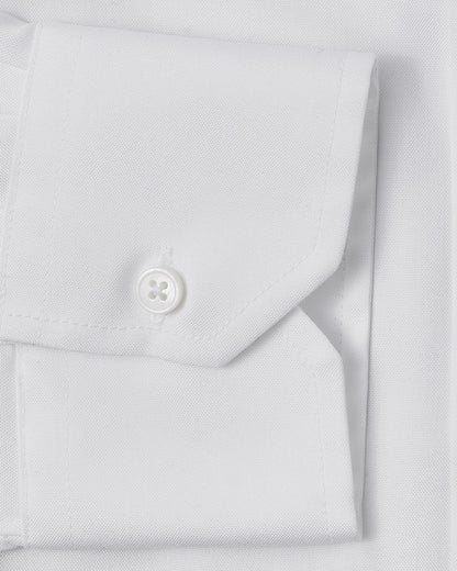Easy-Care White Pinpoint Dress Shirt 3