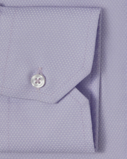 Easy-Care Lavender Dobby Dress Shirt 3