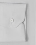 Natural Stretch White Diamond Weave Dress Shirt 3
