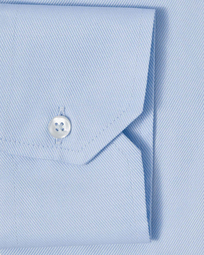Light Blue Classic Twill Dress Shirt 3