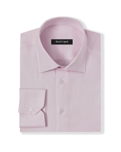 Pink Classic Twill Dress Shirt 1