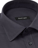 Black Royal Oxford Dress Shirt 2